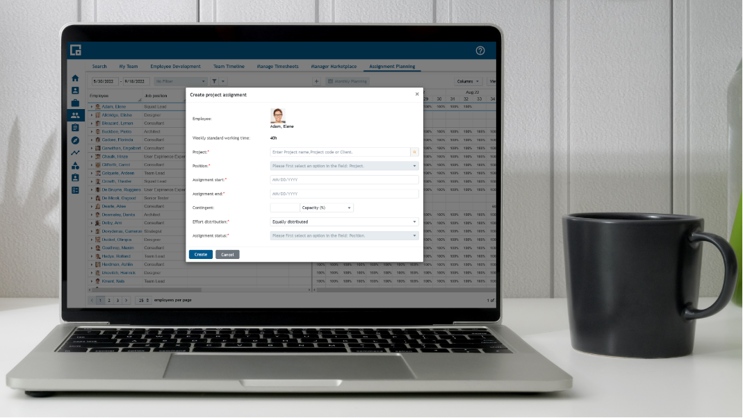 Now even more efficient: Our assignment planning