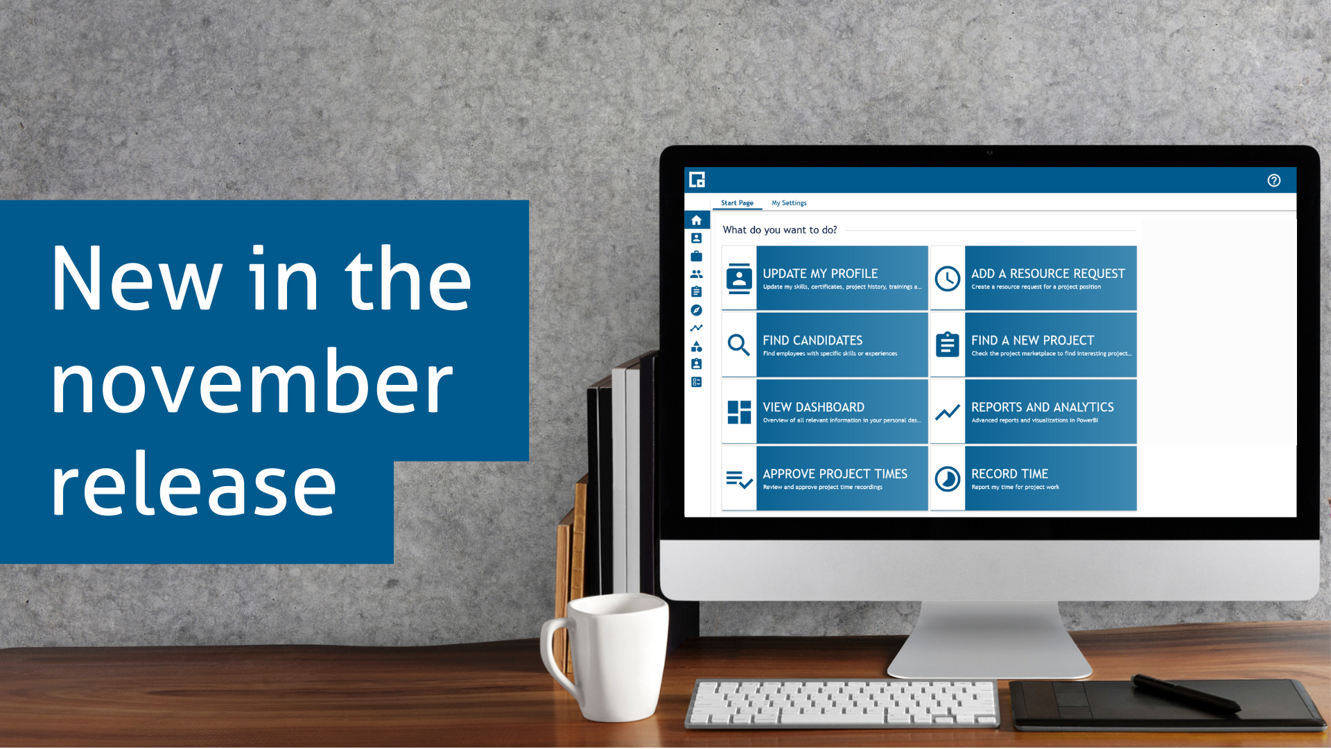 New in the november release