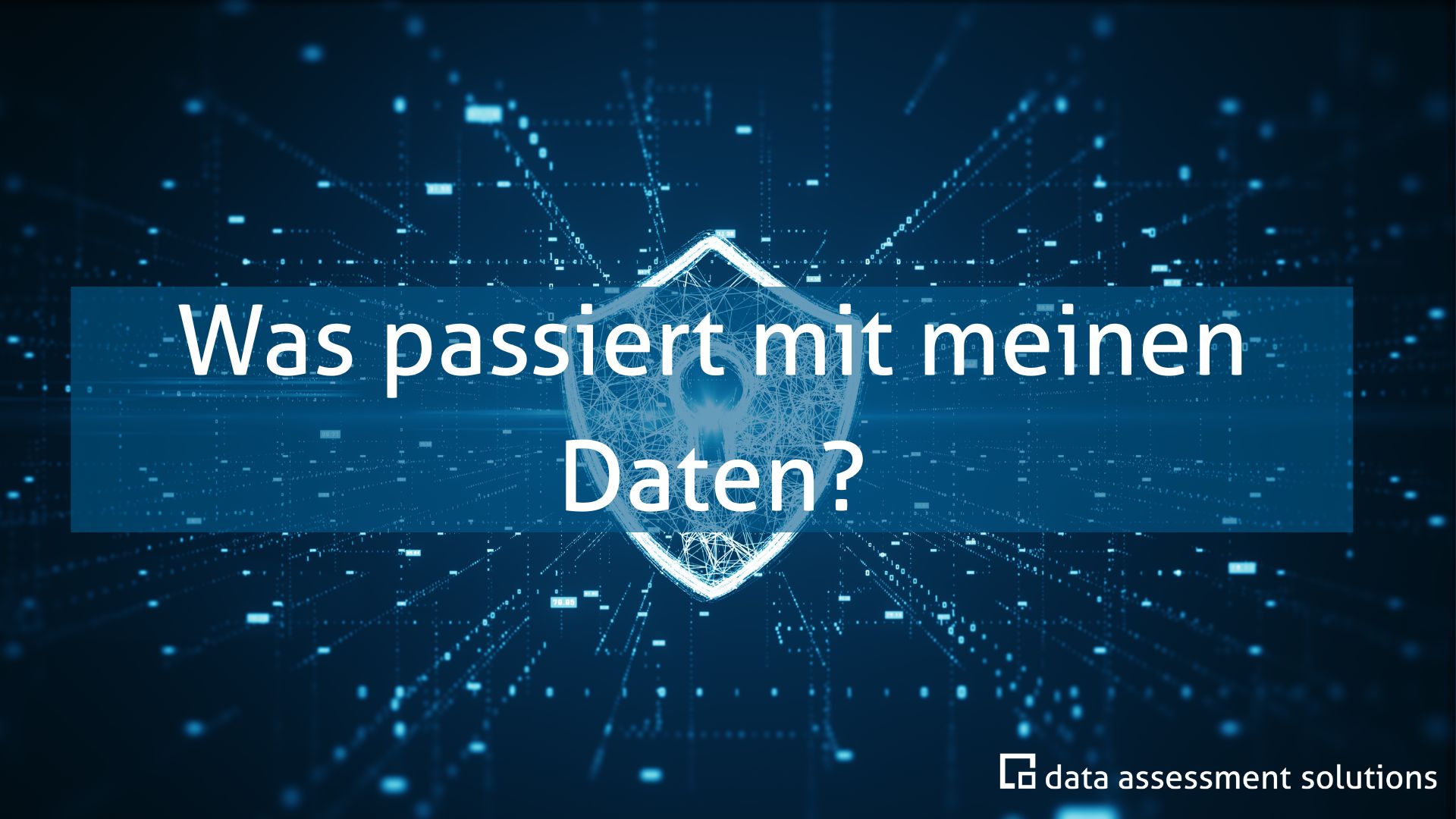 Was passiert mit meinen Daten?
